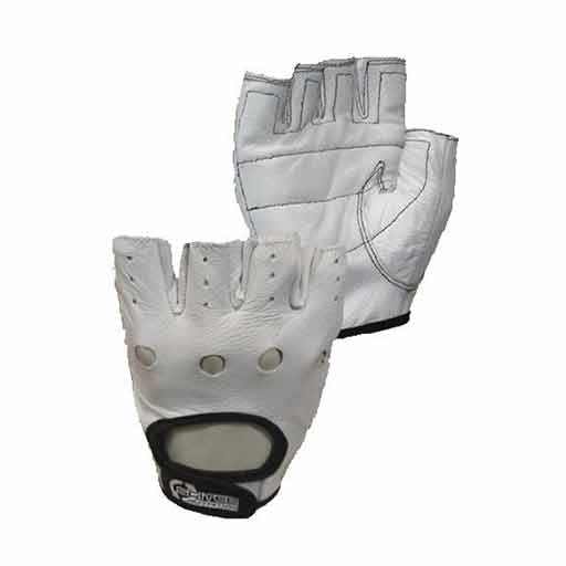 Scitec Weightlifting Gloves - White Style