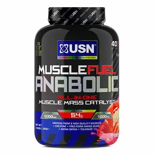 USN Muscle Fuel Anabolic (Strawberry - 2000 gr) - EXP 31/10/2026