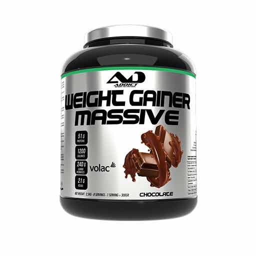 Addict Massive Weight Gainer (Fraise - 5000 gr) - EXP 31/10/2026