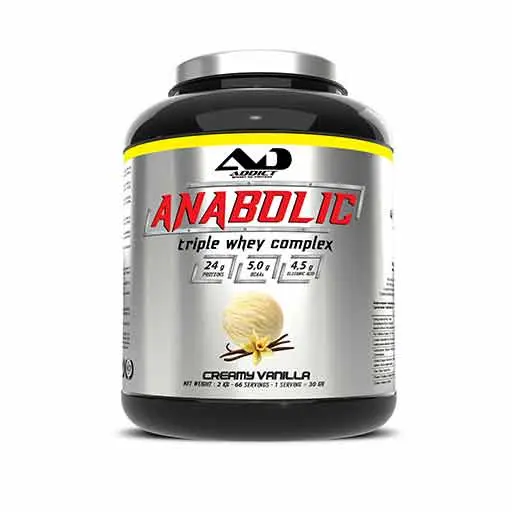 Addict Anabolic Triple Whey Complex (Vanille - 2000 gr) - EXP 30/11/2026